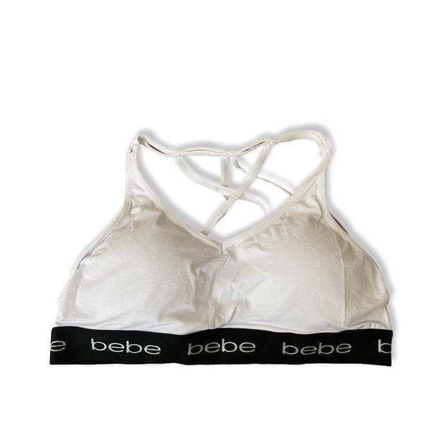 BEBE Cage Back Lounge Womens Bra (NWT)