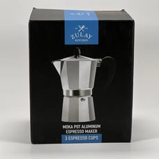 Zulay Kitchen Moka Pot Aluminum Espresso Maker 5.5 Espresso Cups US SELLER