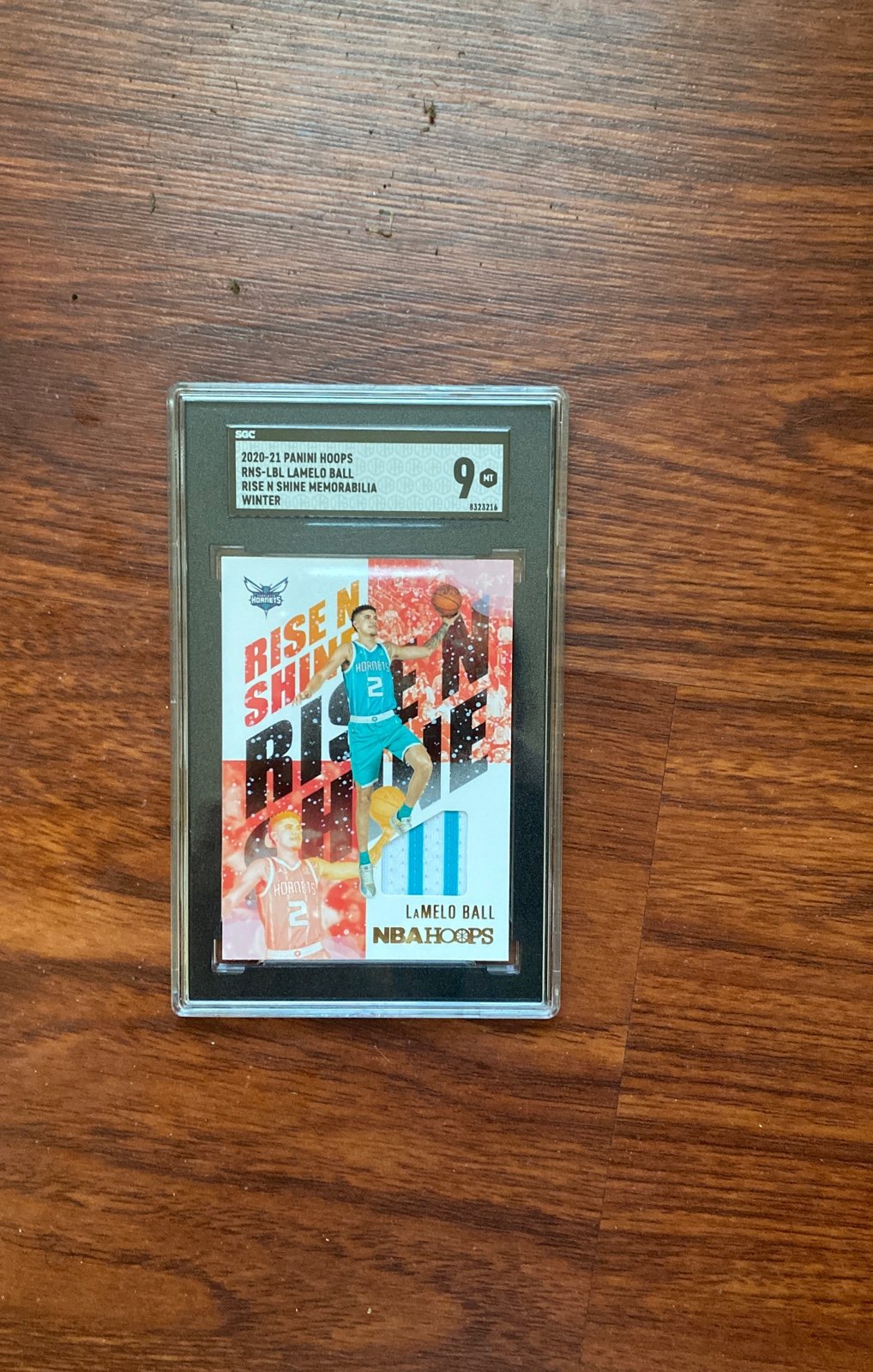 Lamelo Ball sgc 9 panini hoops