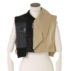 UN3D FABRIC MIX VEST