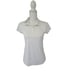 Adidas New Girl's Size Large White Performance PrimeGreen Polo Shirt GQ2451 NWT
