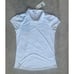 Adidas New Girl's Size Large White Performance PrimeGreen Polo Shirt GQ2451 NWT