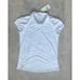 Adidas New Girl's Size Large White Performance PrimeGreen Polo Shirt GQ2451 NWT