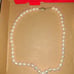 Set of 2 genuine pearl necklaces.