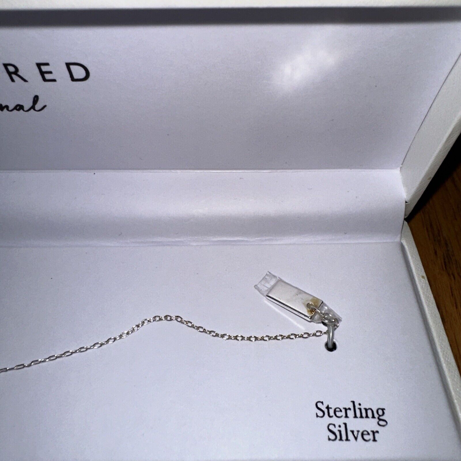 Sterling Silver Bracelet 1/10 Ct TW Diamond 8” Things Rememberd 365669 Danglin