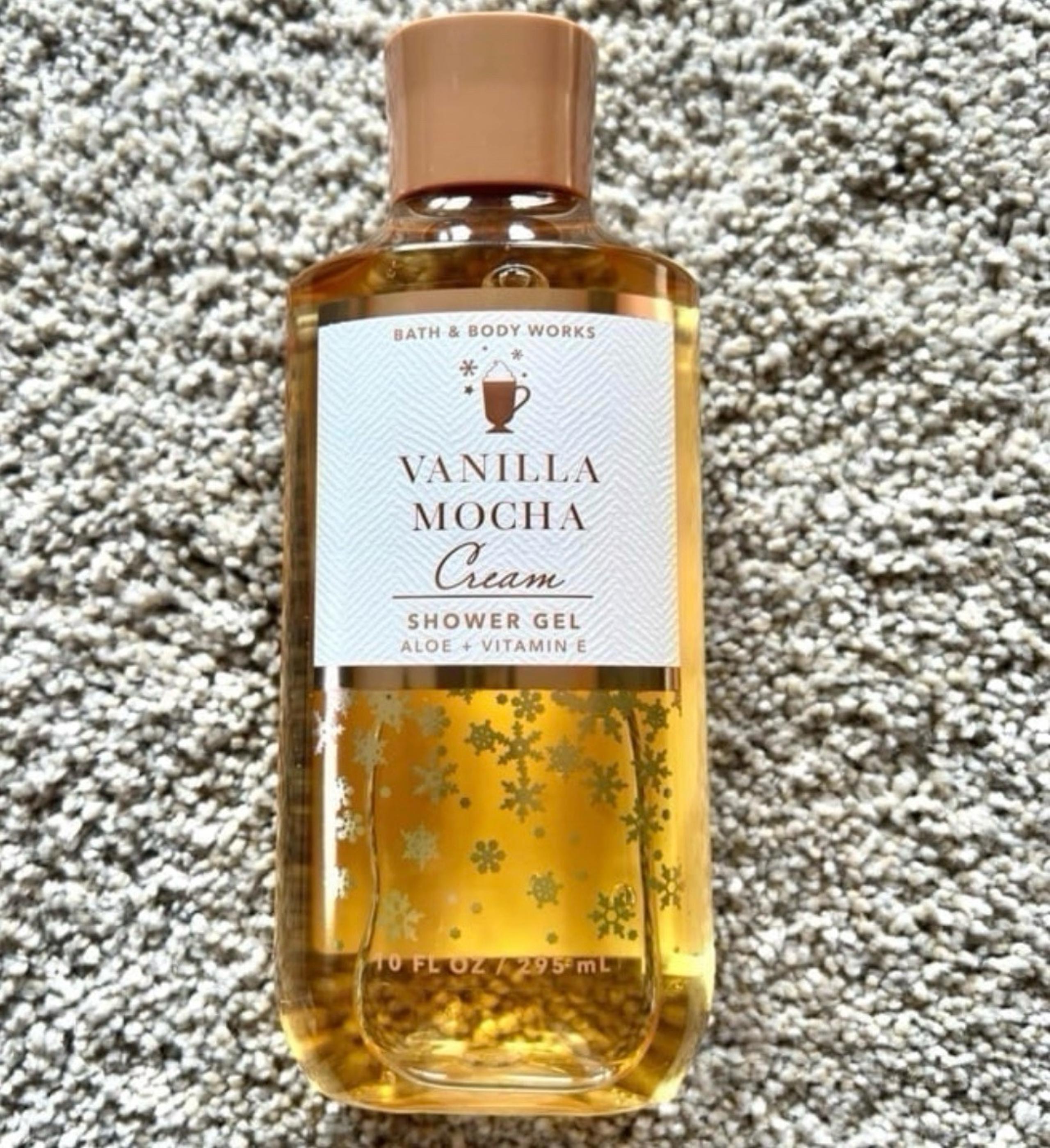 Bath & Body Works - Vanilla Mocha Cream Body Wash Gel