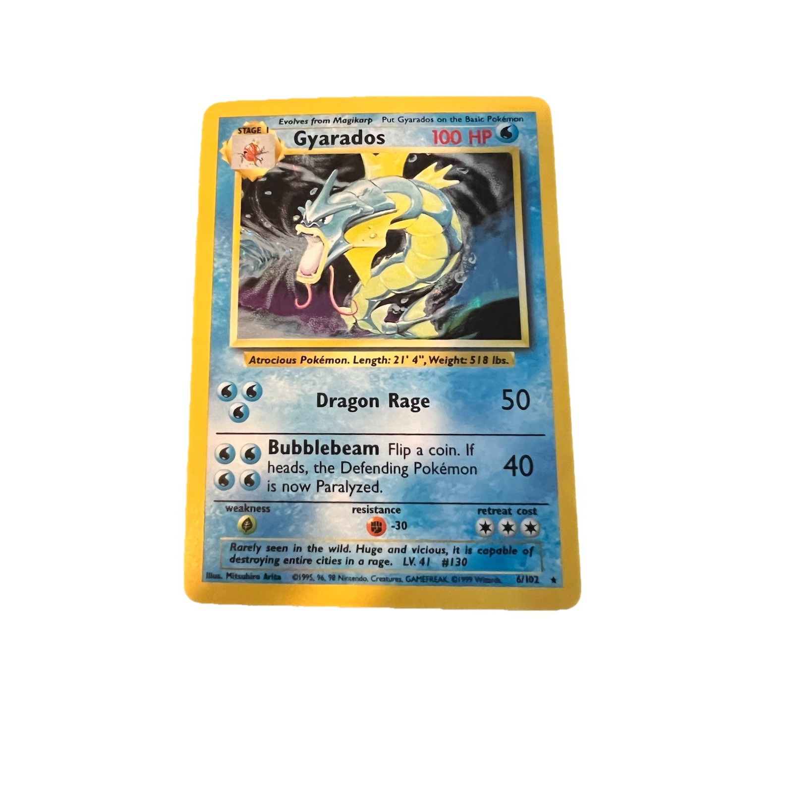 Gyarados 006/102 Base Set Holo