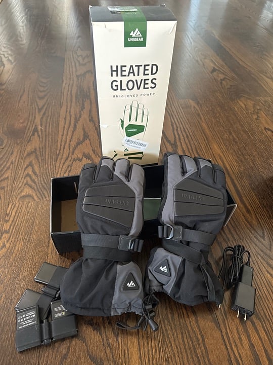 Unigear mens heated gloves