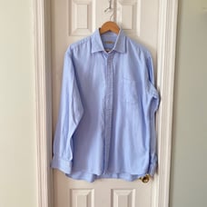 Men's Burberry London Dress Shirt 16.5 L