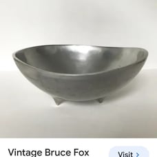 Wilton Armetale Large Salad Bowl