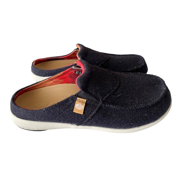 Spenco Siesta Orthotic Navy Comfort Mule Slip Clog