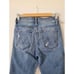 MOTHER High Waisted Rascal Crop Graffiti Girl Size 26 238