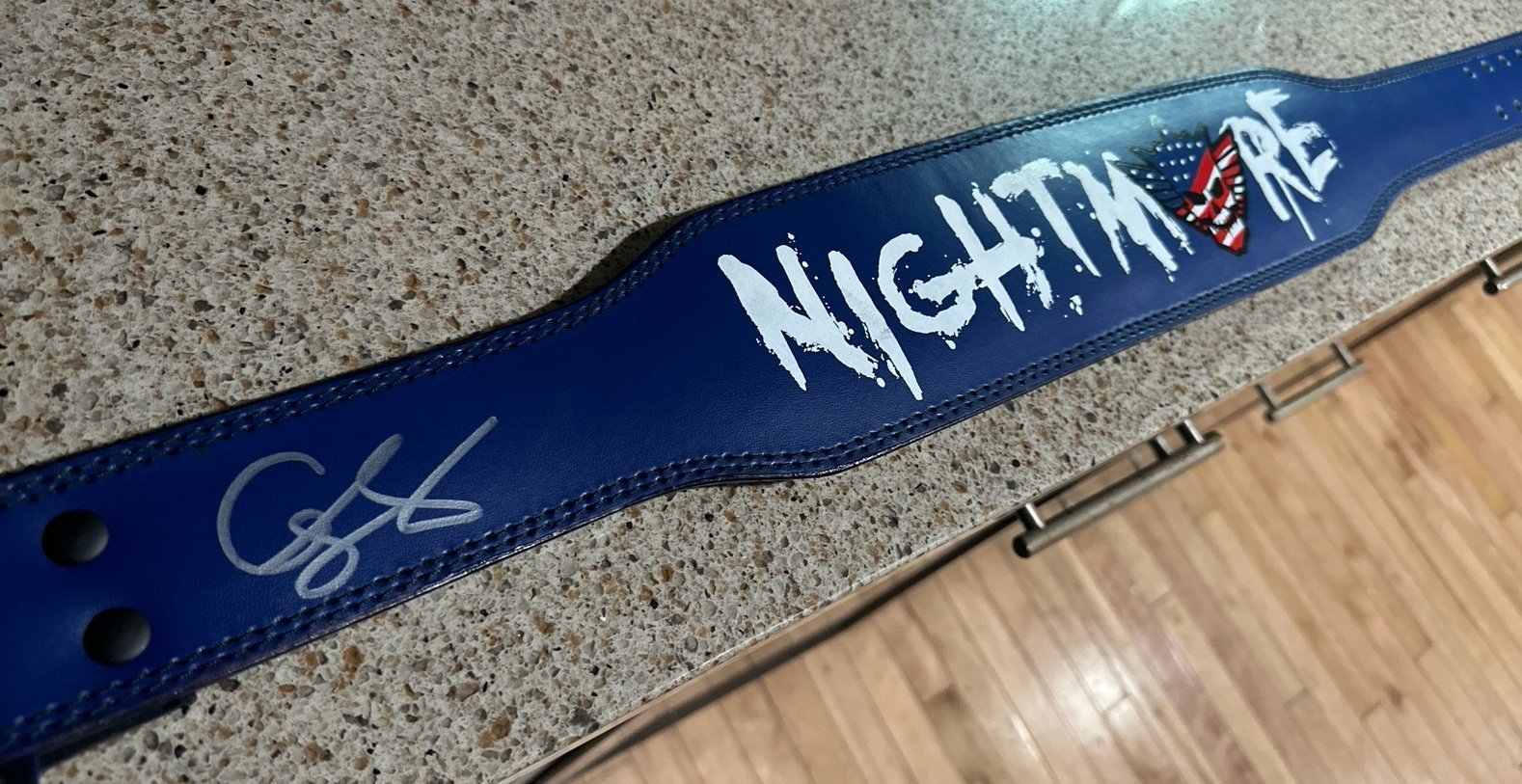 WWE Cody Rhodes Autograohed Full Size Weight Belt