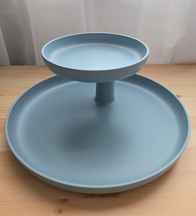 Vitra Rotary Tray Ice Grey