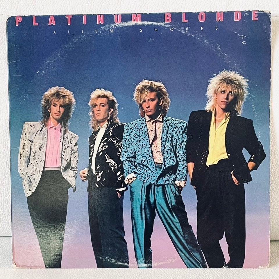 LP Platinum Blonde - Alien Shores Vinyl Record LP Platinum Blonde - Alien Shores Vinyl Record