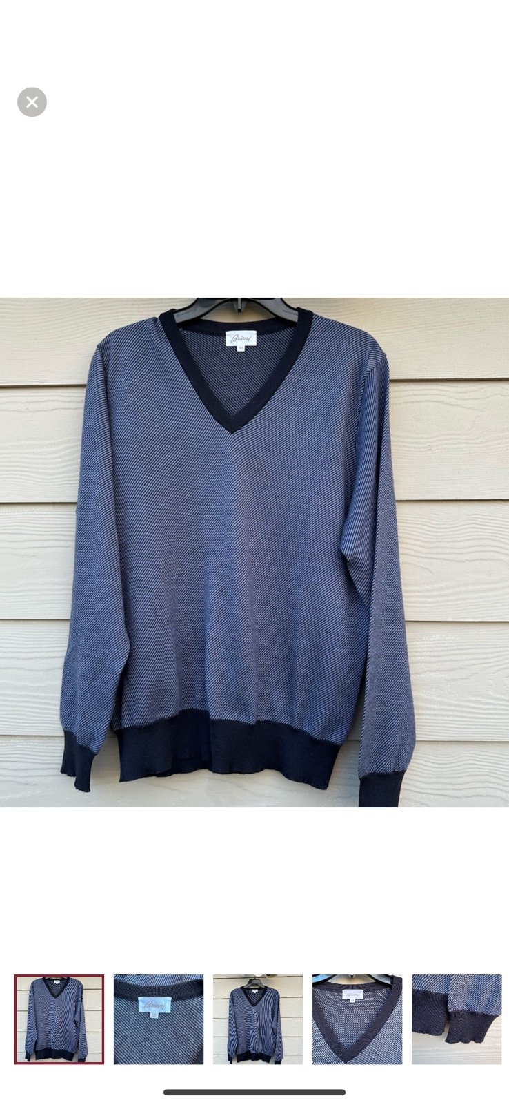 Brioni v-neck sweater