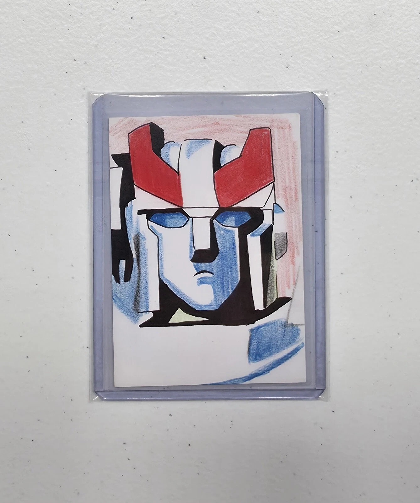Dynamite Transformers 40th G1 Prowl 1/1 Sketch Signed Deluxe Premium Card