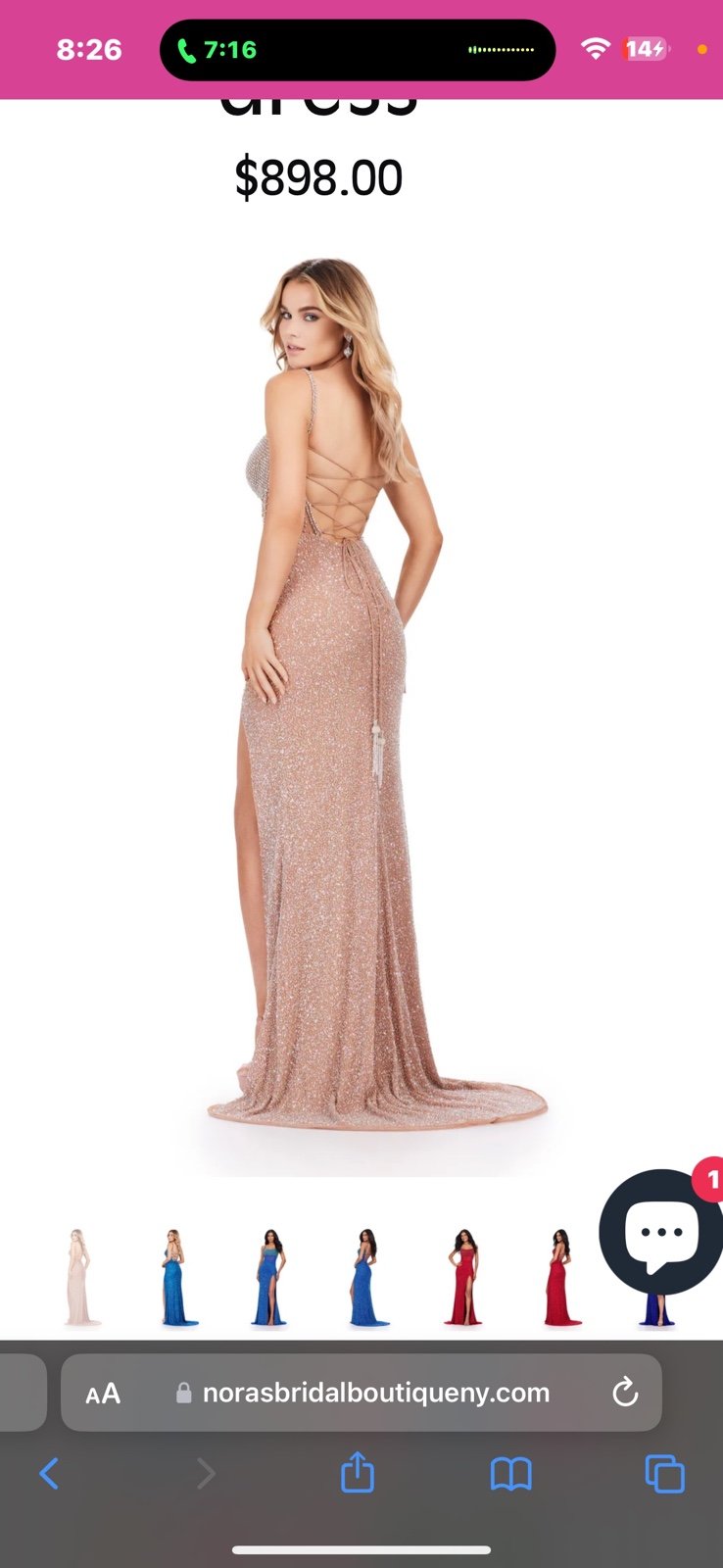 Prom dress