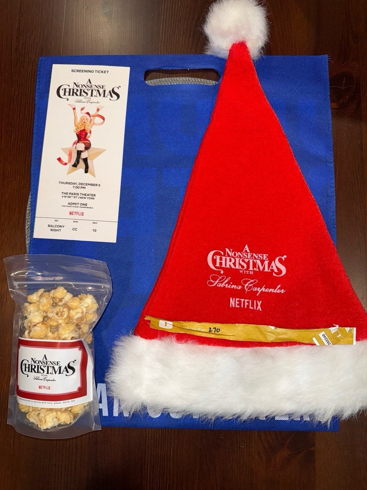 Sabrina Carpenter A Nonsense Christmas Package
