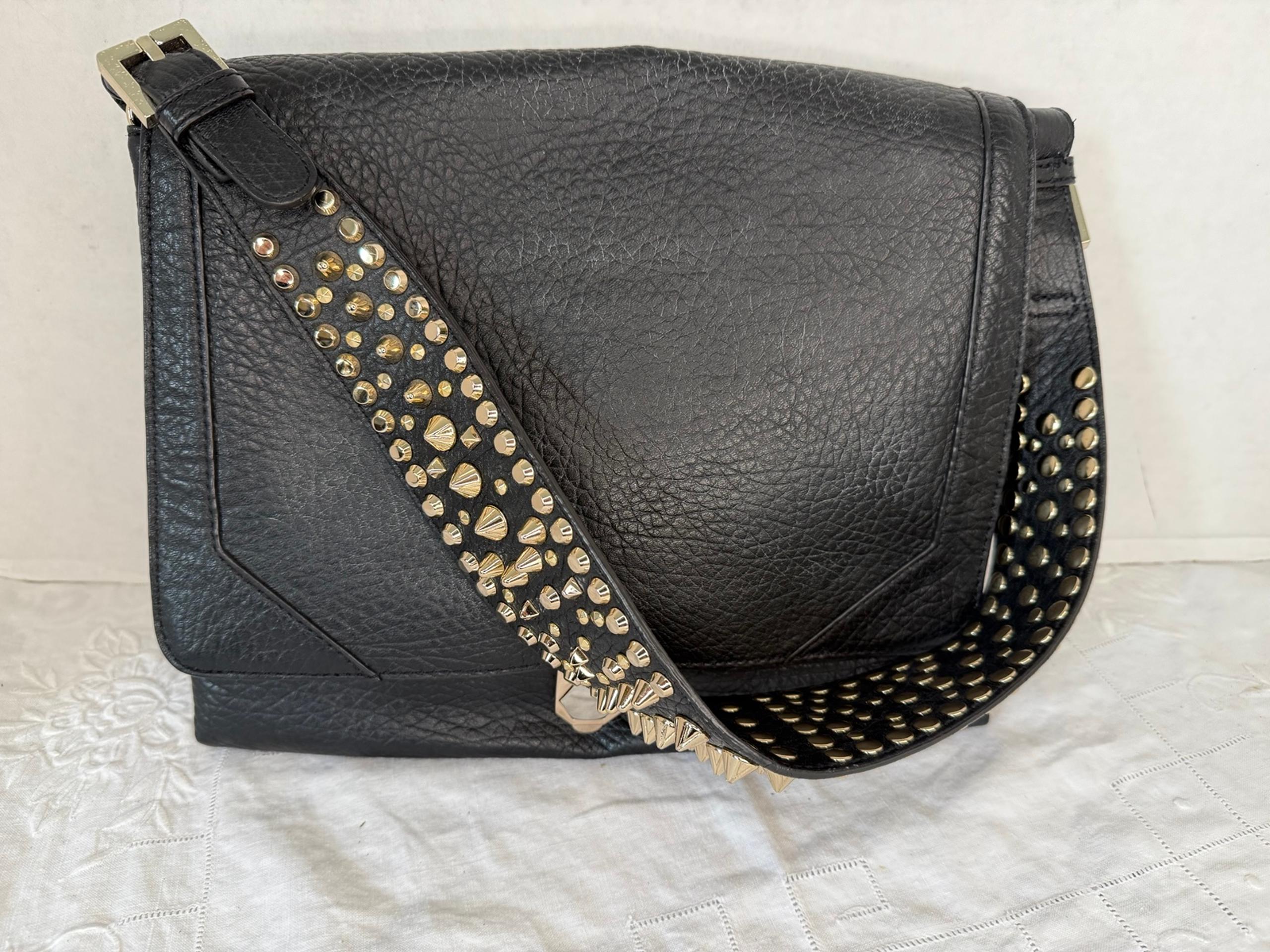 Rebecca Minkoff Jax leather studded shoulder bag