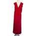 Stetson Womens Red Textured Ruffle Maxi Dress Size L