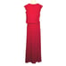 Stetson Womens Red Textured Ruffle Maxi Dress Size L