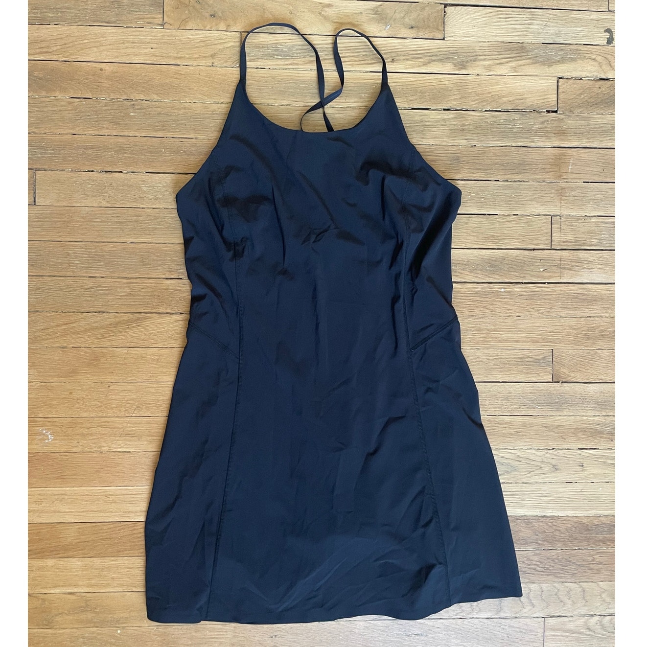 ATHLETA Black Infinity Sports Dress w/ Shorts Size Medium