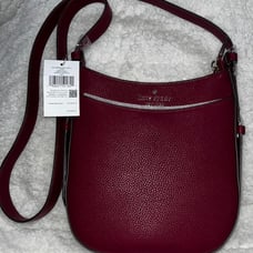 Kate Spade Burgundy Crossbody Bag