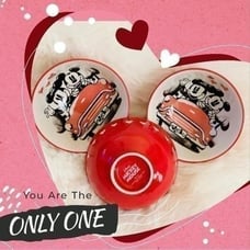 DISNEY VALENTINES DAY MICKEY & MINNIE LOVE HEARTS BOWL SET HOME KITCHEN DECOR