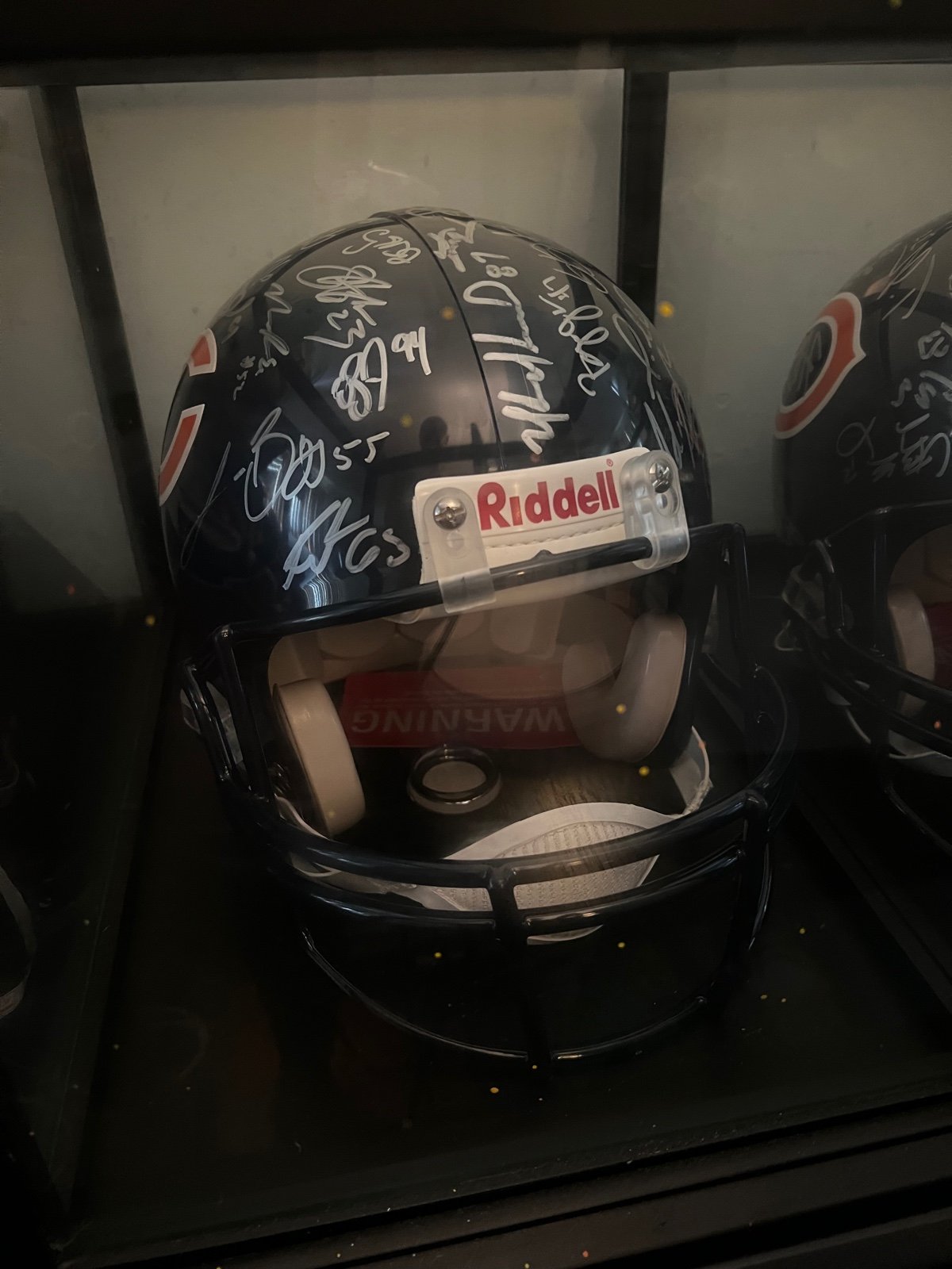 Chicago Bears Autographed Helmet