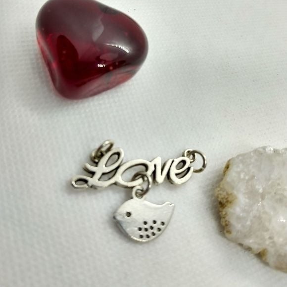Love bird necklace pendant