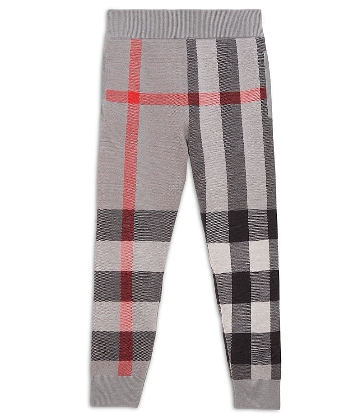 NWT - Burberry Gerard Check Wool Jogging Pants