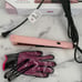 Flat Iron Hair Straightener and Curler 2 in 1 with 10s Fast Heating, 1 Inch