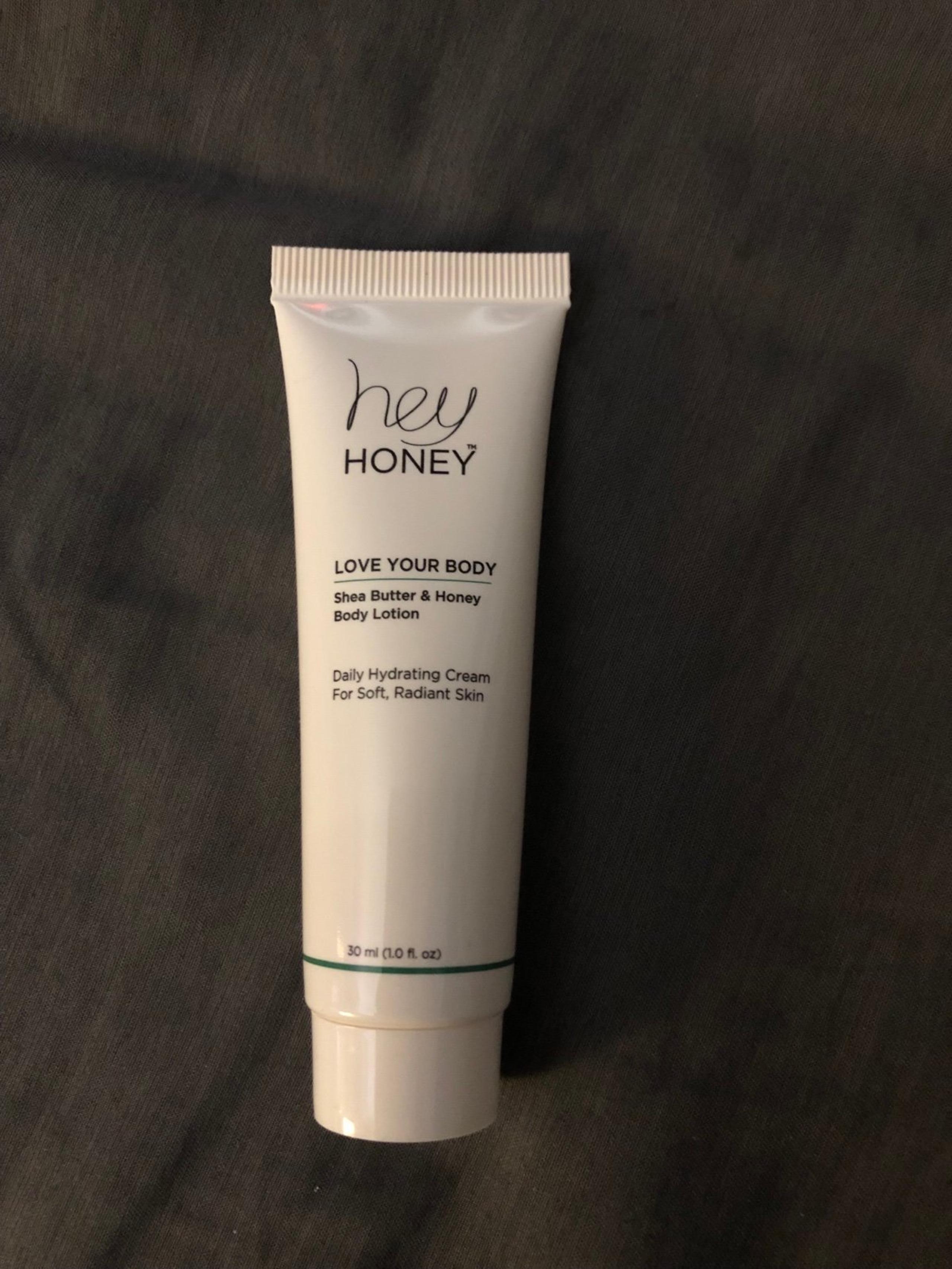 Body lotion