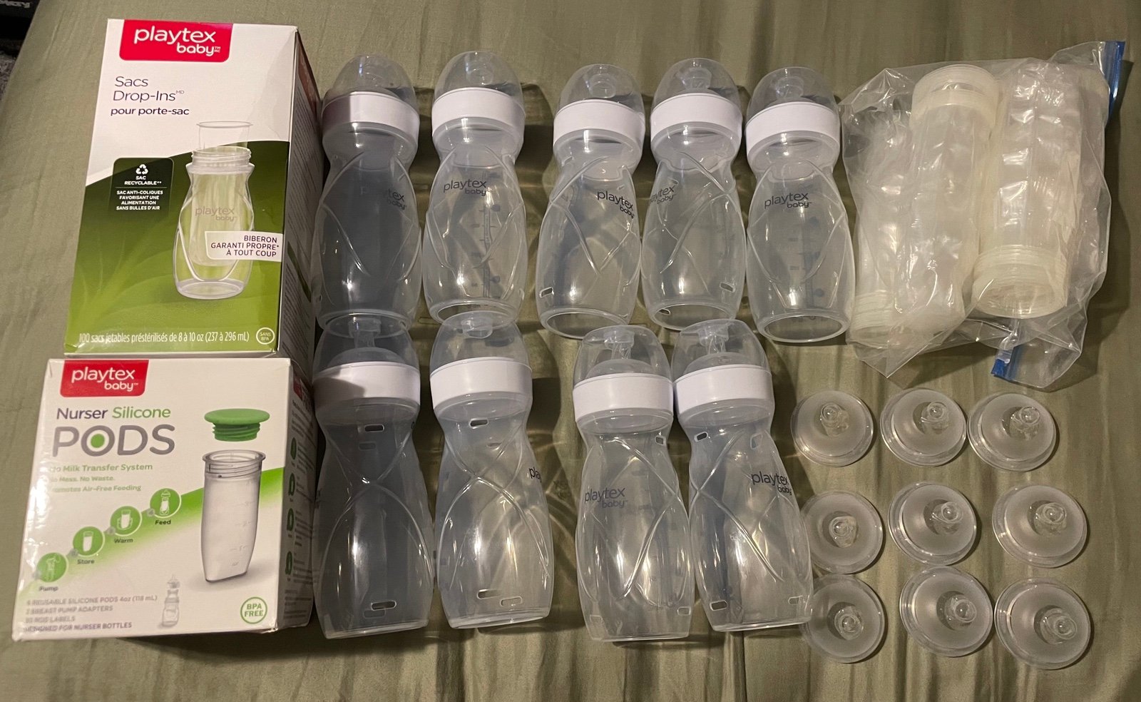 Playtex Bottle Set (see description for details)