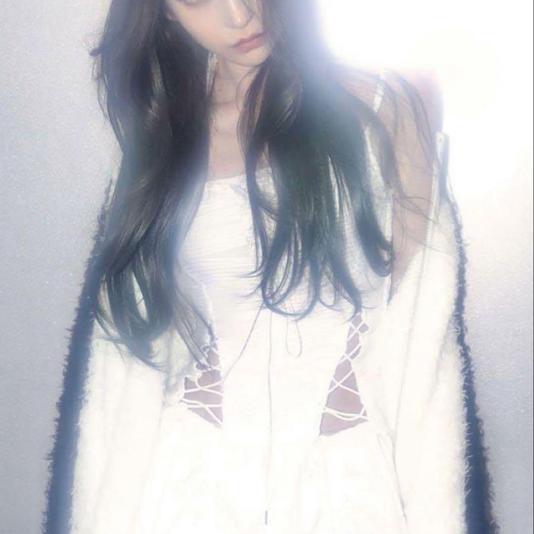 トップス MELT THE LADY lace up layered corset MELT THE LADY lace up layered corset