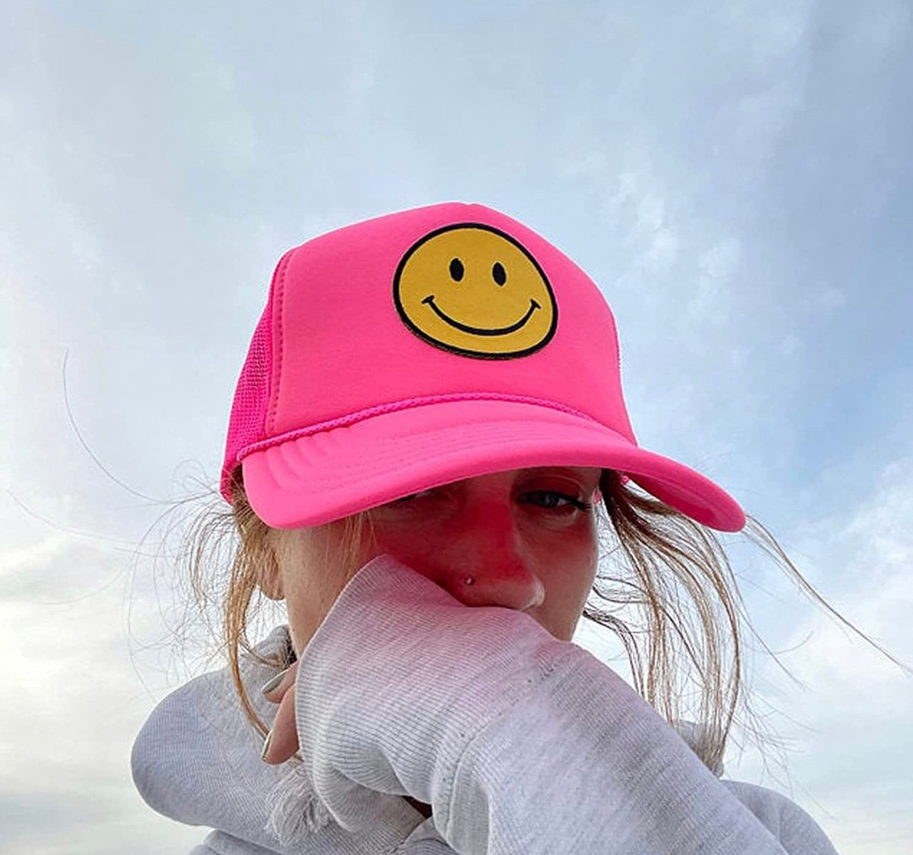 Pink Trucker Hat