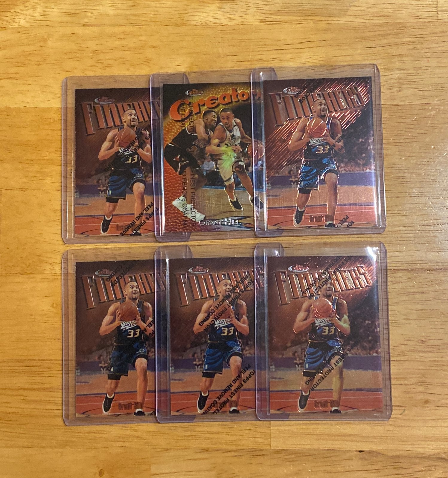 Grant Hill DETROIT PISTONS cards lot