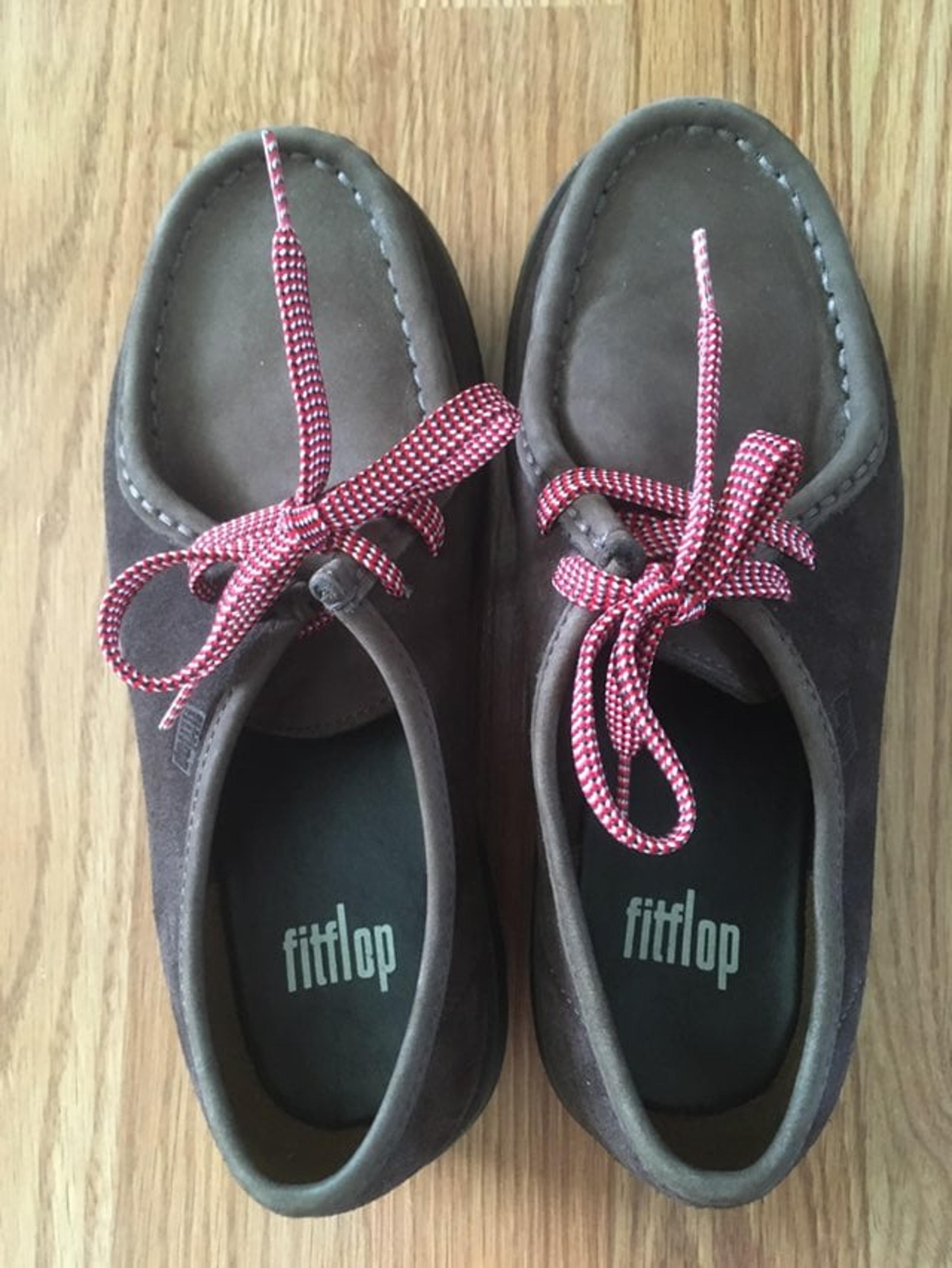 Fitflop women's brown leather shoes 6