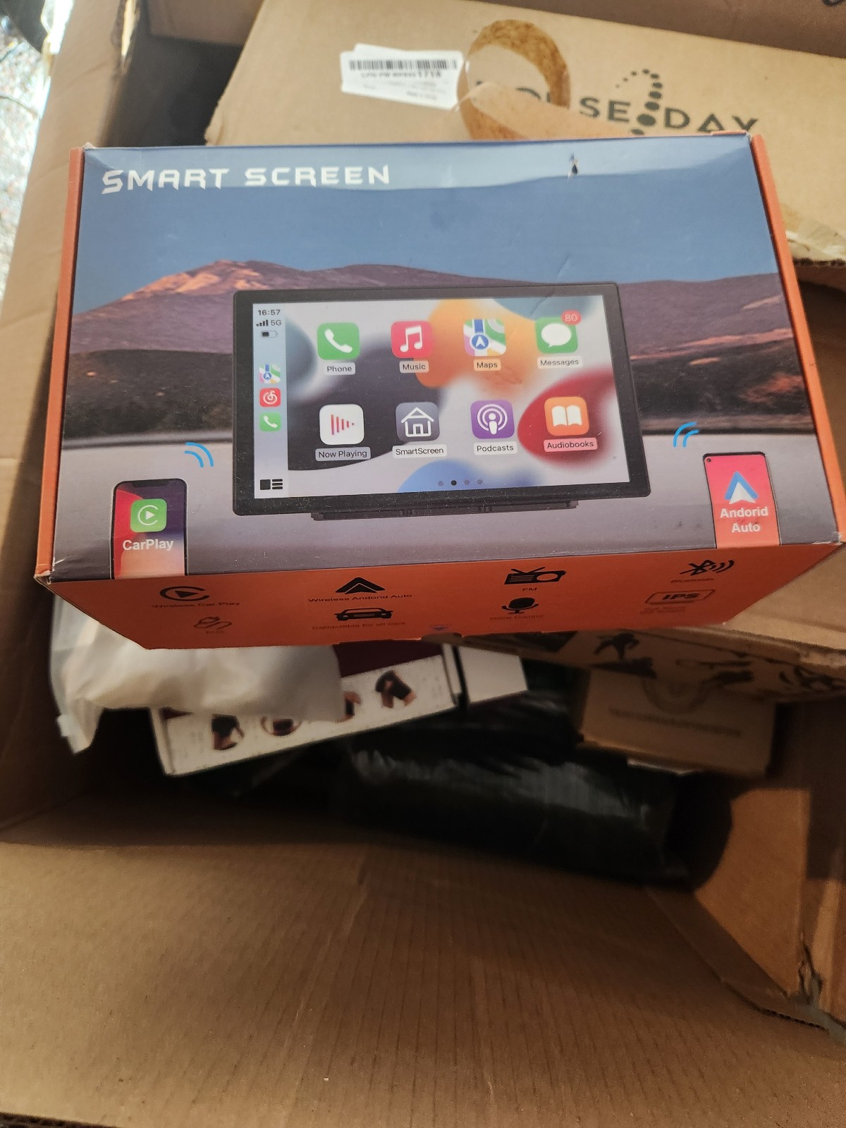 10.2 Touch Screen Car Portable Stereo Radio Wireless Apple CarPlay Android Auto