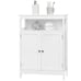 Cabinet w/Adjustable Shelf Storage Organizer for Bathroom