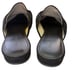 Mara & Mine Black Suede Point Toe Twist Knot Slip On Flat Mules Women's Size 7