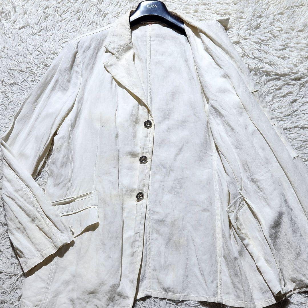 Hard to Get ✨ Giorgio Armani Tailored Jacket Linen Silver Buttons
