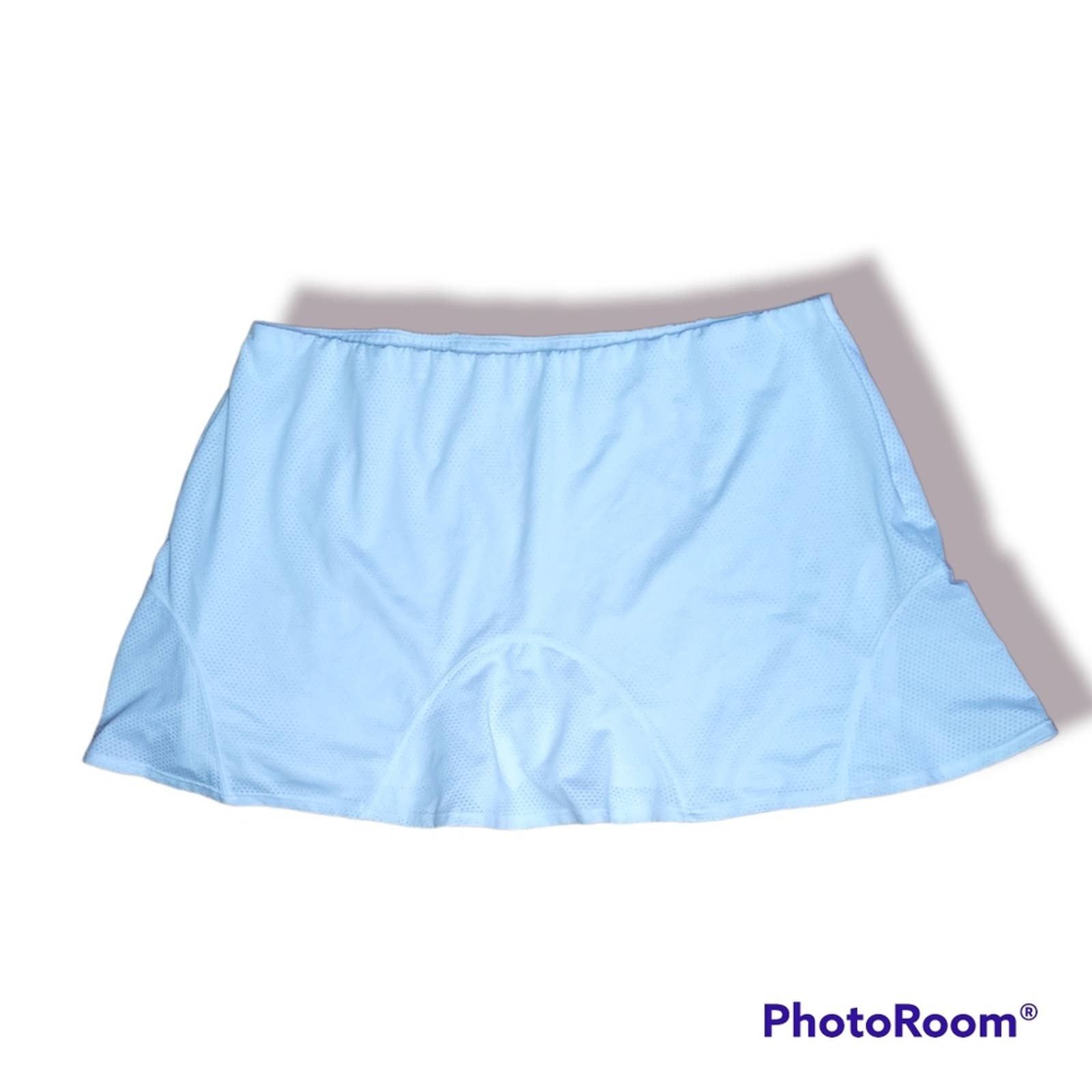 Tail Pull On Tennis Skirt White Size XXL