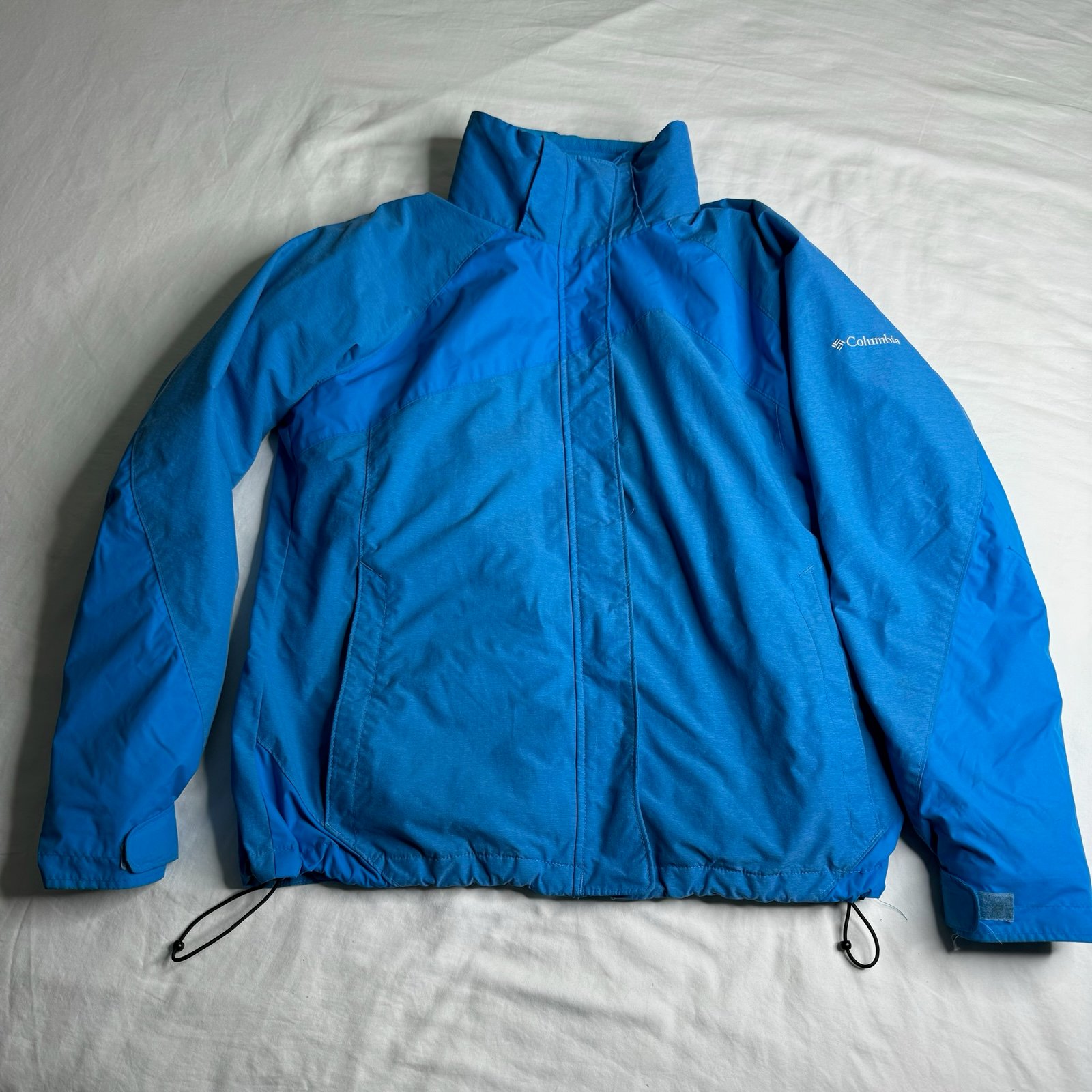 Columbia Interchange Waterproof Winter Coat Removable Fleece Jacket Layer Men XL