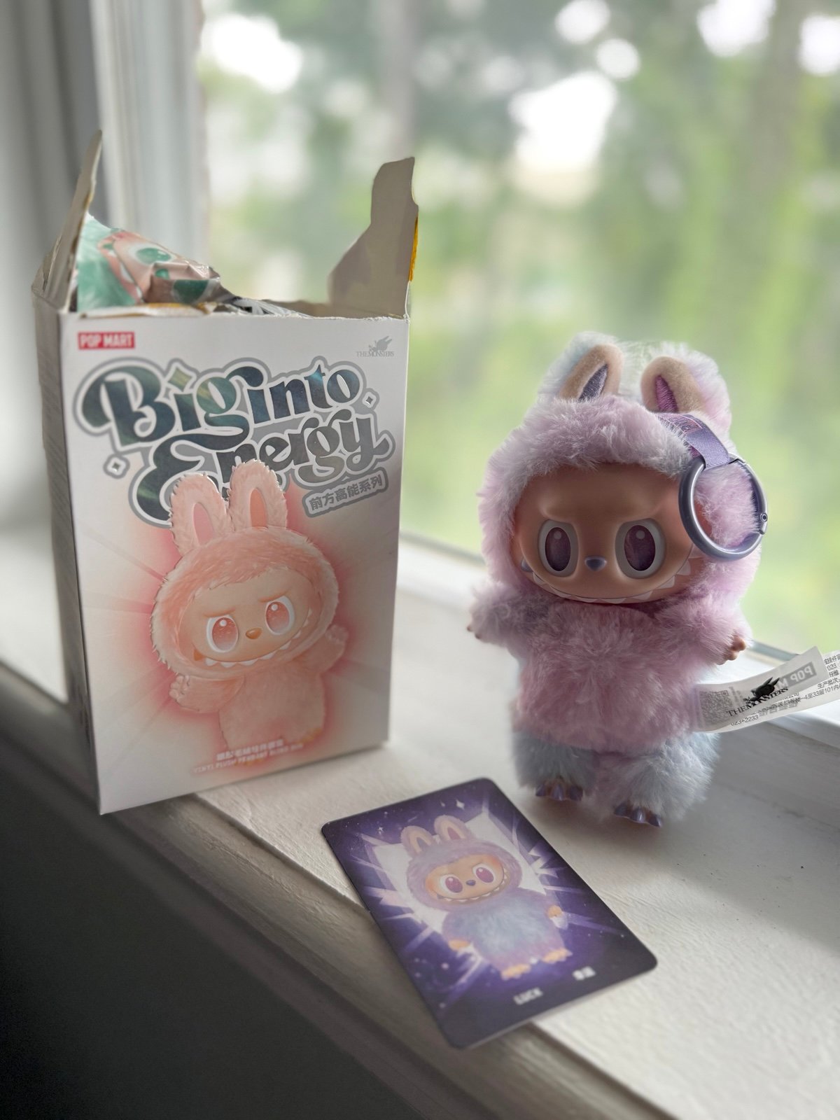 Labubu The Monsters Big into Energy Series Vinyl Plush