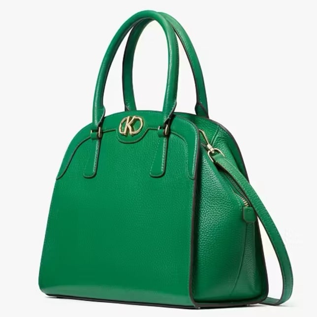 Kate Spade Kyla Large Satchel Green Bean NWT
