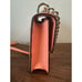 Kate Spade Remi Melon Ball Pineapple Flap Metal Chain Crossbody Purse Bag Coral