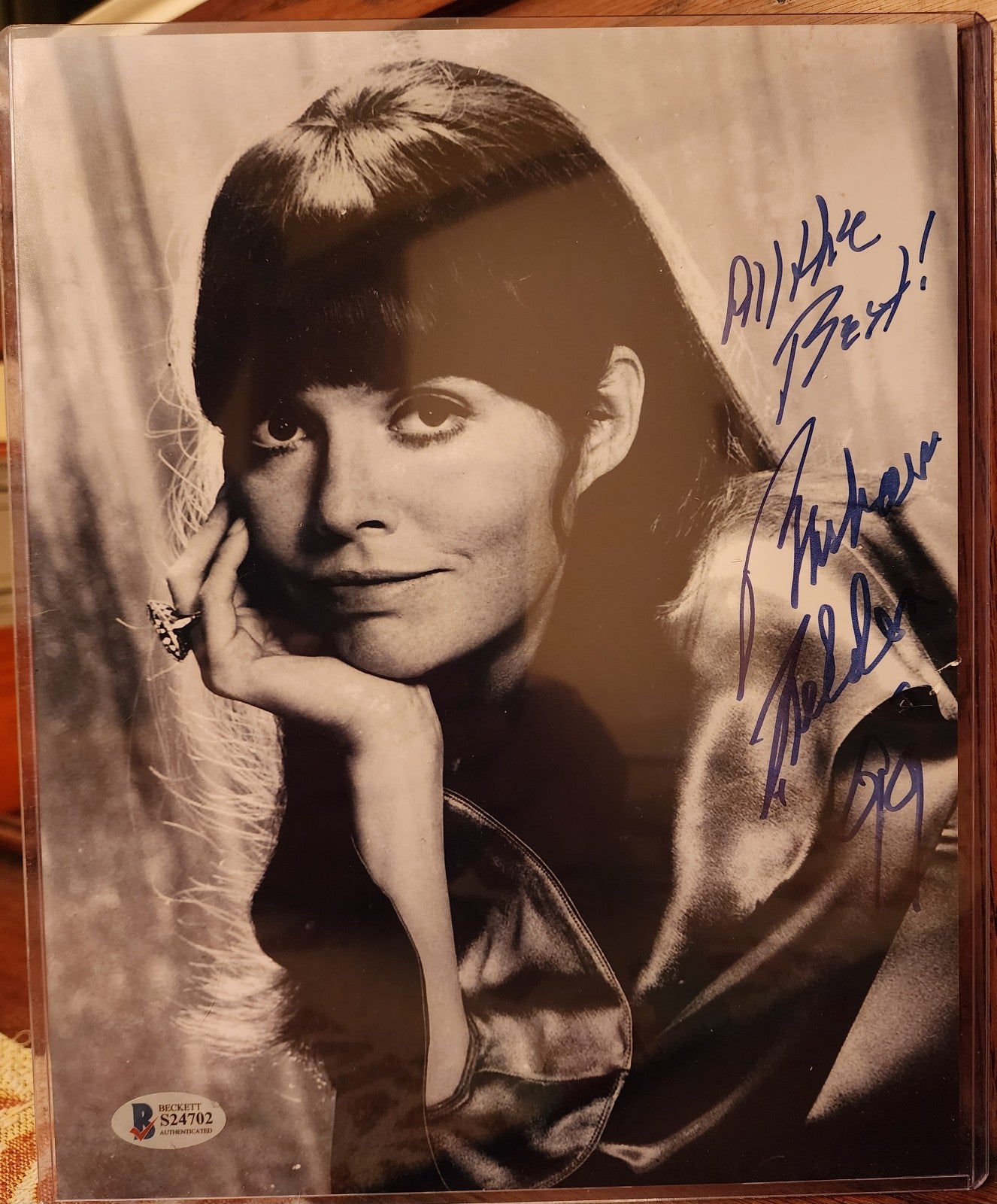 Barbara Feldon Get Smart Autographed 8x10 (Beckett)