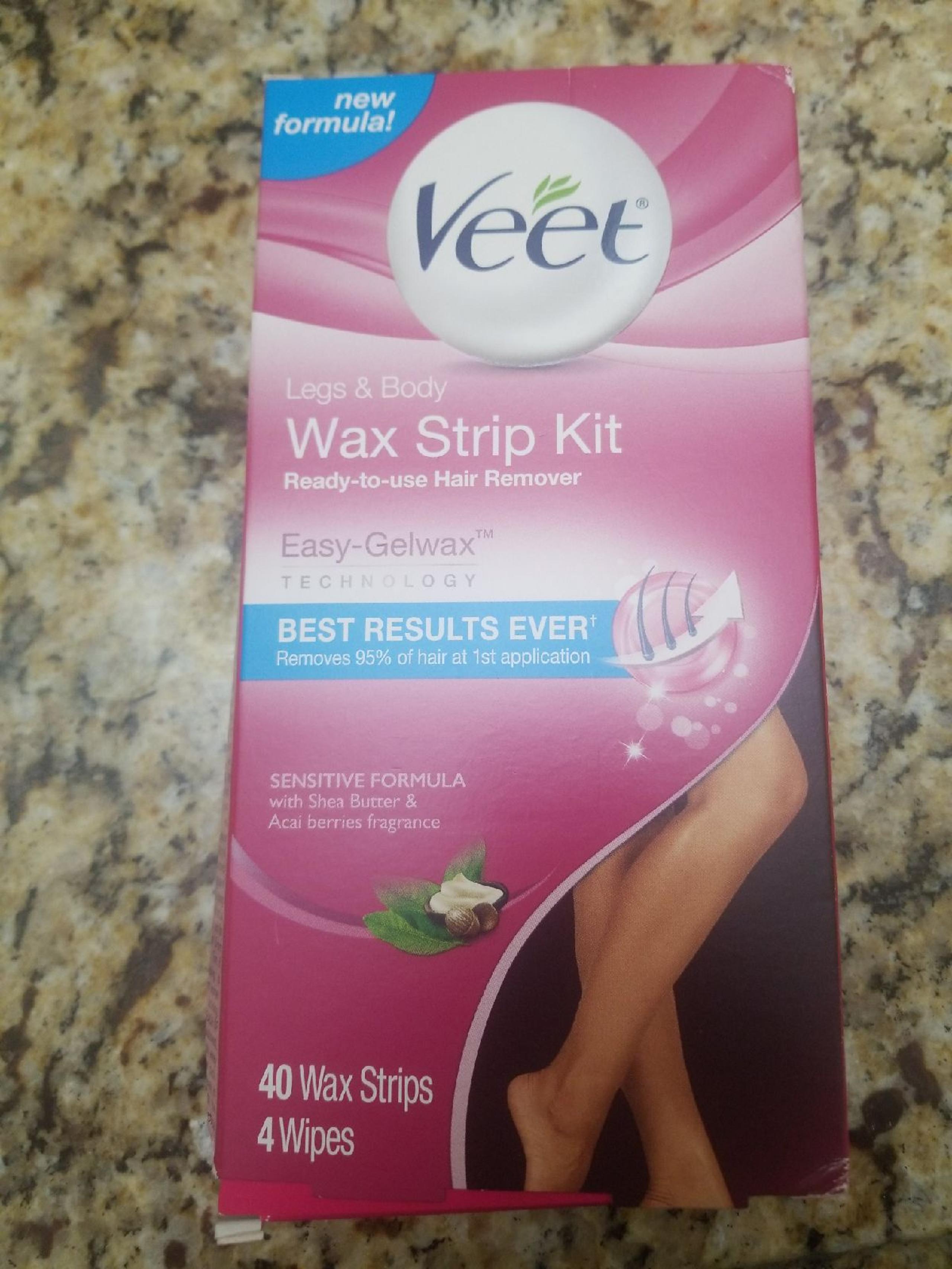 veet wax strip kit